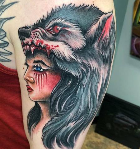 Tattoos - Wolf Lady - 135096